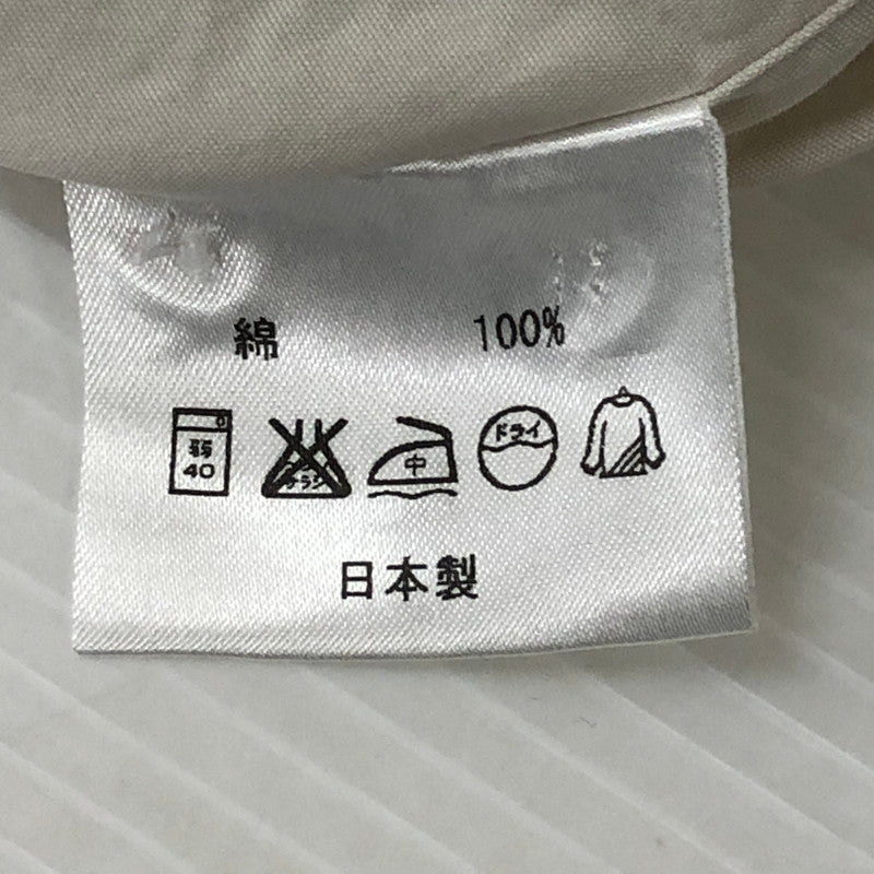 【中古品】【メンズ】 JOHN LAWRENCE SULLIVAN ジョンローレンスサリバン L/L SHIRT ロングスリーブ 比翼シャツ 長袖 トップス 140-250912-yo-01-tei サイズ：34 カラー：ホワイト 万代Net店