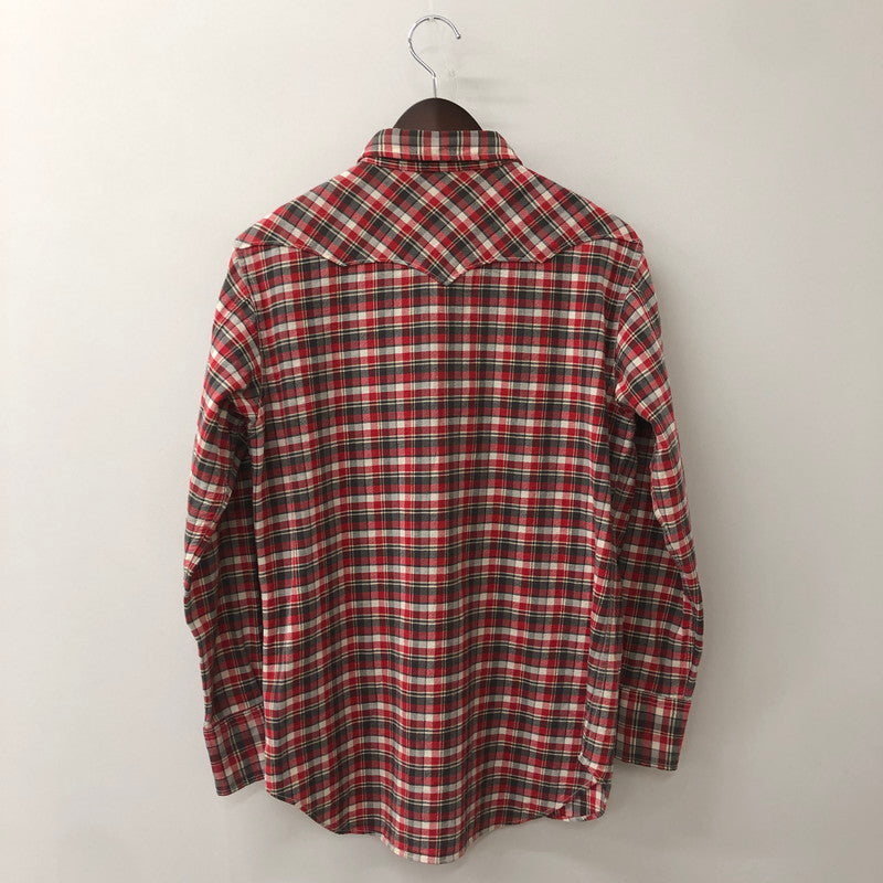 【中古品】【メンズ】 POLO SPORTS ポロスポーツ 90’s L/S CHECK WESTERN SHIRT HS-RS-BA4617 90年代 ロングスリーブ チェック ウエスタンシャツ 長袖 トップス 147-250818-KS-30-tei サイズ：M カラー：マルチカラー 万代Net店