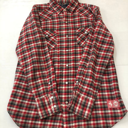 【中古品】【メンズ】 POLO SPORTS ポロスポーツ 90’s L/S CHECK WESTERN SHIRT HS-RS-BA4617 90年代 ロングスリーブ チェック ウエスタンシャツ 長袖 トップス 147-250818-KS-30-tei サイズ：M カラー：マルチカラー 万代Net店