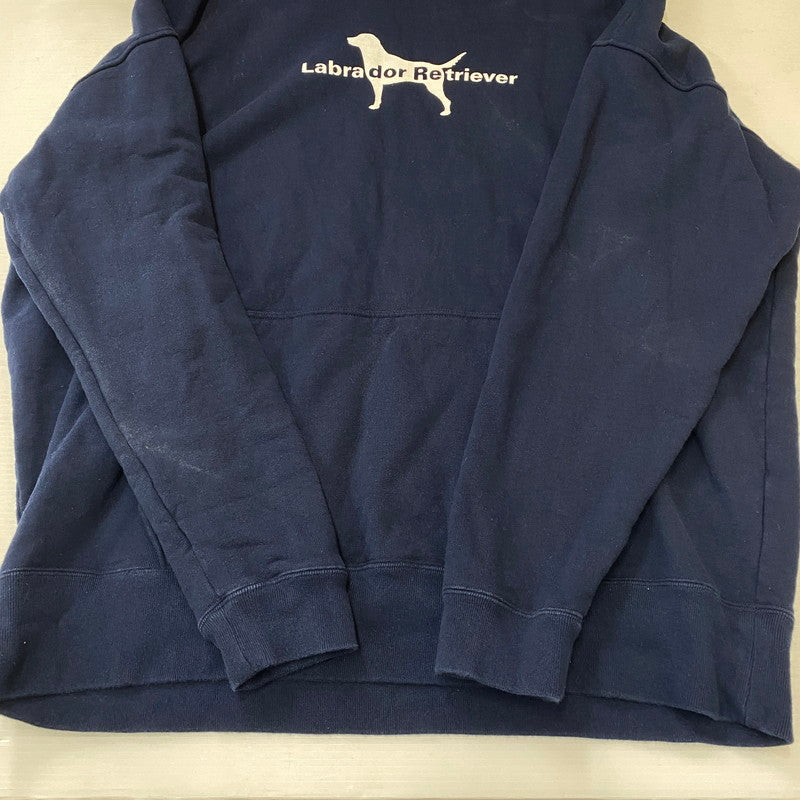 【中古品】【メンズ】 CLOVER クローバル WIDE HOOD SWEAT LABRADOR CLFW-2403 ワイドフードスウェット ラブラドール トップス プルオーバーパーカー フーディ 140-250817-ts-05-tei サイズ：XL カラー：ネイビー 万代Net店