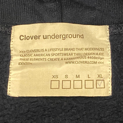 【中古品】【メンズ】 CLOVER クローバル WIDE HOOD SWEAT LABRADOR CLFW-2403 ワイドフードスウェット ラブラドール トップス プルオーバーパーカー フーディ 140-250817-ts-05-tei サイズ：XL カラー：ネイビー 万代Net店