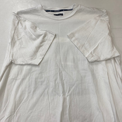 【中古品】【メンズ】 DESCENDANT ディセンダント ENVIRONMENT ORGANIC COTTON S/S 251ATDS-CSM14 エンバイロメンタル オーガニックコットン ショートスリーブ トップス 半袖 142-250817-ts-17-tei サイズ：2 カラー：ホワイト 万代Net店