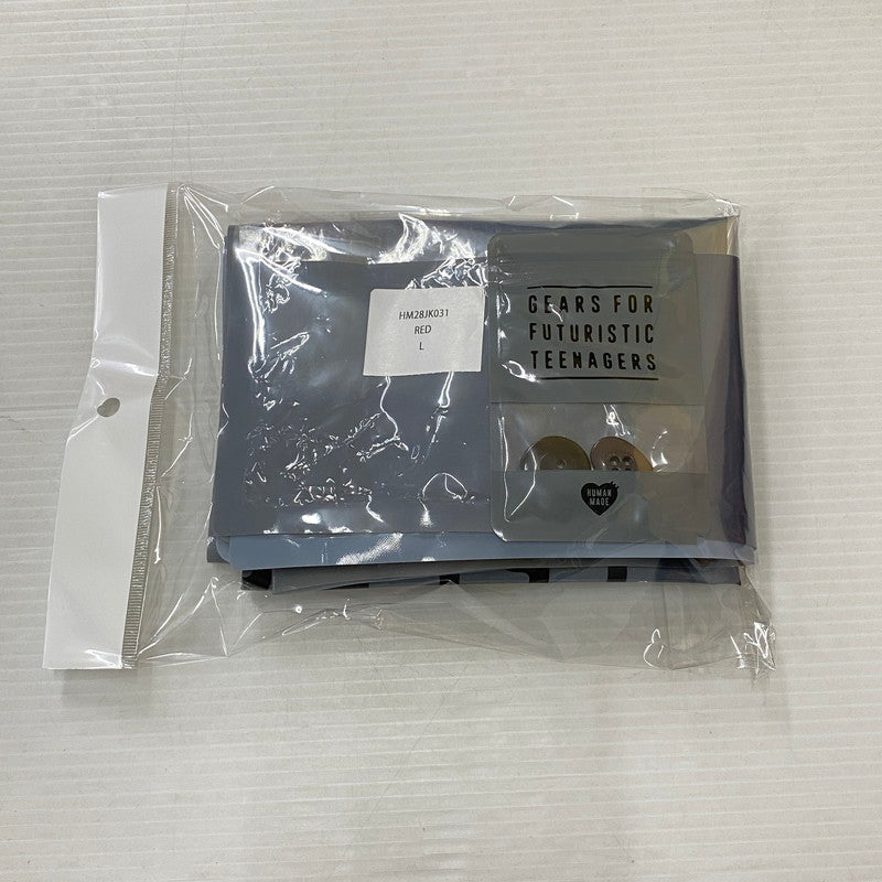 【中古品】【メンズ】 HUMAN MADE ヒューマンメイド WOOL HUNTING JACKET HM28JK031 ウールハンティングジャケット ライトアウター 142-250817-ts-15-tei サイズ：L カラー：レッド 万代Net店