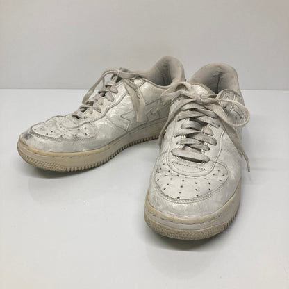 【現状渡し品】【メンズ/レディース】 A BATHING APE アベイシングエイプ BAPE STA LOW 靴 シューズ スニーカー 162-260822-AS-13-hon サイズ：26cm カラー：ホワイト 万代Net店