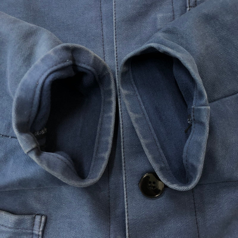 【中古品】【メンズ】 FHB エフエイチビー 90's MOLESKIN COVERALL 90年代 モールスキンカバーオール ライトアウター 145-250818-ks-29-fuz サイズ：44 カラー：ブルー 万代Net店