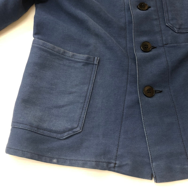 【中古品】【メンズ】 FHB エフエイチビー 90's MOLESKIN COVERALL 90年代 モールスキンカバーオール ライトアウター 145-250818-ks-29-fuz サイズ：44 カラー：ブルー 万代Net店