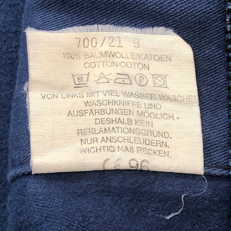 【中古品】【メンズ】 FHB エフエイチビー 90's MOLESKIN COVERALL 90年代 モールスキンカバーオール ライトアウター 145-250818-ks-29-fuz サイズ：44 カラー：ブルー 万代Net店