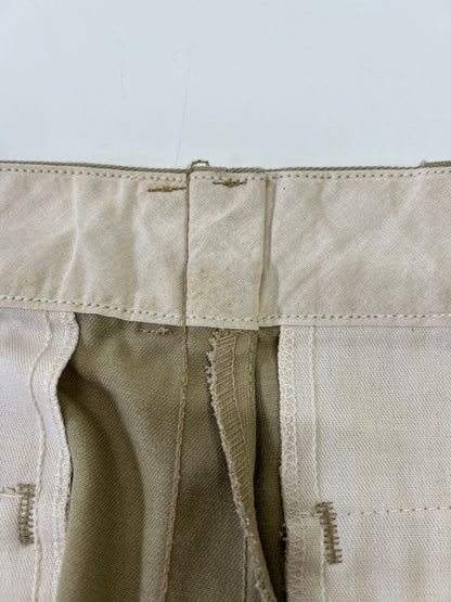 【中古品】【メンズ】 DICKIES ディッキーズ 90`S TALON タロンジップ ワークパンツ ボトムス ヴィンテージ 158-260921-AS-25-hon サイズ：下記参照 カラー：ベージュ 万代Net店