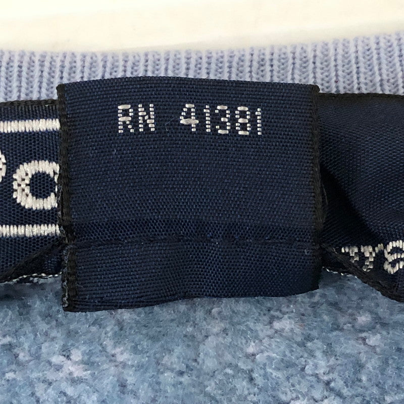 【現状渡し品】【メンズ】 Polo by Ralph Lauren ポロバイラルフローレン RAGLAN SLEEVE SWEAT ラグラン スリーブ スウェット 長袖 トップス 147-250912-yo-25-tei サイズ：L カラー：ブルー 万代Net店