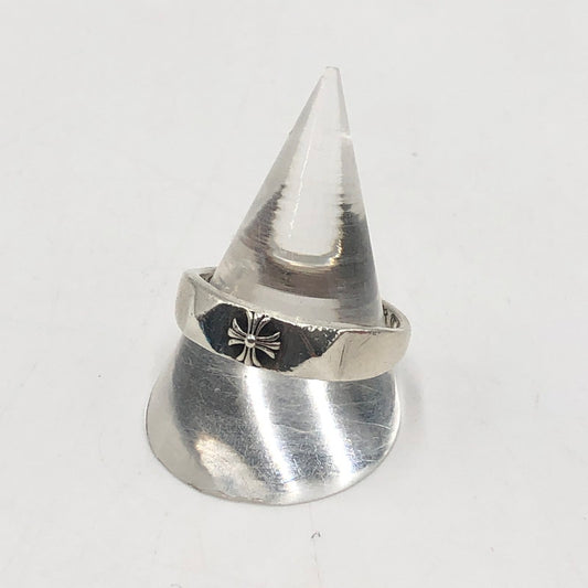 【中古品】【メンズ】 CHROME HEARTS クロムハーツ BUBBLGM PYRAMID PLS バブルガムピラミッドプラス リング シルバー アクセサリー 指輪 190-250816-kk-07-tei カラー：シルバー 19号 万代Net店