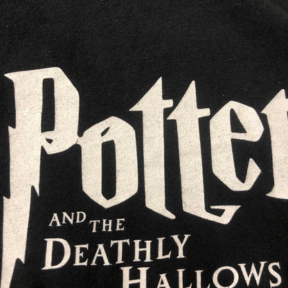 【中古品】【メンズ】 HARRY POTTER AND THE DEATHLY HALLOWS PART1 ハリーポッター アンド ザ デスリー ハローズ パートワン 00's S/S PRINT TEE 00年代 ショートスリーブ プリント Tシャツ anvilボディ 145-250818-KS-18-tei サイズ：XL カラー：ブラック 万代Net店