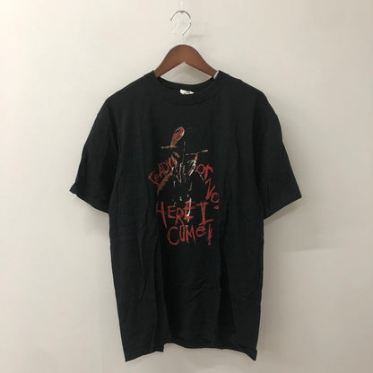 【中古品】【メンズ】 A NIGHTMARE ON ELM STREET ア ナイトメア オン エルム ストリート 00's S/S PRINT TEE 00年代 ショートスリーブ プリント Tシャツ 半袖 トップス anvilボディ 145-250818-KS-20-tei サイズ：L カラー：ブラック 万代Net店