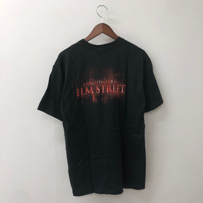 【中古品】【メンズ】 A NIGHTMARE ON ELM STREET ア ナイトメア オン エルム ストリート 00's S/S PRINT TEE 00年代 ショートスリーブ プリント Tシャツ 半袖 トップス anvilボディ 145-250818-KS-20-tei サイズ：L カラー：ブラック 万代Net店