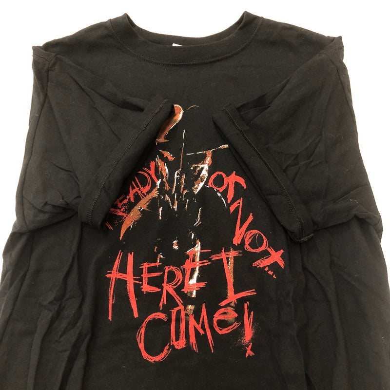 【中古品】【メンズ】 A NIGHTMARE ON ELM STREET ア ナイトメア オン エルム ストリート 00's S/S PRINT TEE 00年代 ショートスリーブ プリント Tシャツ 半袖 トップス anvilボディ 145-250818-KS-20-tei サイズ：L カラー：ブラック 万代Net店