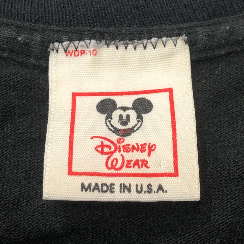 【中古品】【メンズ】 Disney ディズニー 90's PART OF THE MAGIC TINKERBELL T-SHIRT 90年代 パート オブ ザ マジック ティンカーベル Tシャツ 半袖 トップス USA製 145-250818-KS-17-tei サイズ：L カラー：ブラック 万代Net店