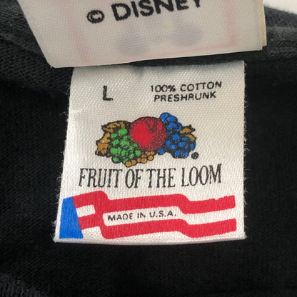 【中古品】【メンズ】 Disney ディズニー 90's PART OF THE MAGIC TINKERBELL T-SHIRT 90年代 パート オブ ザ マジック ティンカーベル Tシャツ 半袖 トップス USA製 145-250818-KS-17-tei サイズ：L カラー：ブラック 万代Net店