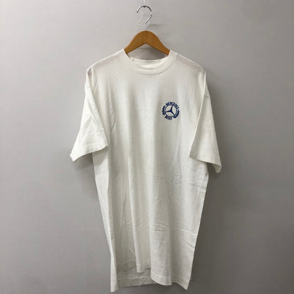 【中古品】【メンズ】 FRUIT OF THE LOOM フルーツオブザルーム MERCEDES BENZ LOGO S/S T-SHIRT メルセデスベンツ ロゴ ショートスリーブ Tシャツ 半袖 トップス 145-250818-KS-11-tei サイズ：XL カラー：ホワイト 万代Net店