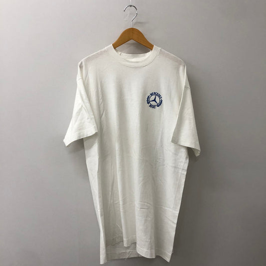 【中古品】【メンズ】 FRUIT OF THE LOOM フルーツオブザルーム MERCEDES BENZ LOGO S/S T-SHIRT メルセデスベンツ ロゴ ショートスリーブ Tシャツ 半袖 トップス 145-250818-KS-11-tei サイズ：XL カラー：ホワイト 万代Net店
