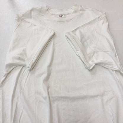 【中古品】【メンズ】 FRUIT OF THE LOOM フルーツオブザルーム MERCEDES BENZ LOGO S/S T-SHIRT メルセデスベンツ ロゴ ショートスリーブ Tシャツ 半袖 トップス 145-250818-KS-11-tei サイズ：XL カラー：ホワイト 万代Net店