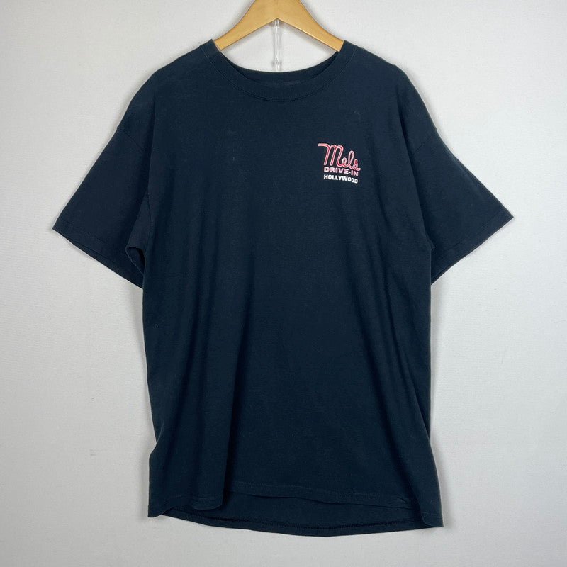 【中古品】【メンズ】 GILDAN ギルダン MELS DRIVE-IN TEE メルズ ドライブ イン Tシャツ 半袖 トップス 145-260731-sa-07-tei サイズ：L カラー：ブラック 万代Net店