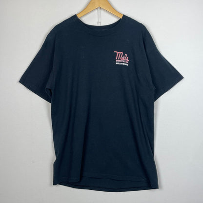 【中古品】【メンズ】 GILDAN ギルダン MELS DRIVE-IN TEE メルズ ドライブ イン Tシャツ 半袖 トップス 145-260731-sa-07-tei サイズ：L カラー：ブラック 万代Net店