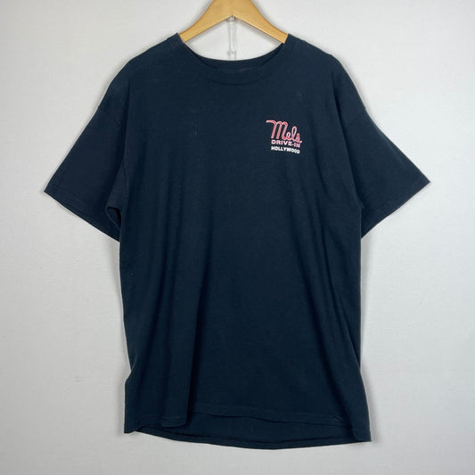 【中古品】【メンズ】 GILDAN ギルダン MELS DRIVE-IN TEE メルズ ドライブ イン Tシャツ 半袖 トップス 145-260731-sa-07-tei サイズ：L カラー：ブラック 万代Net店