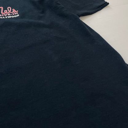 【中古品】【メンズ】 GILDAN ギルダン MELS DRIVE-IN TEE メルズ ドライブ イン Tシャツ 半袖 トップス 145-260731-sa-07-tei サイズ：L カラー：ブラック 万代Net店