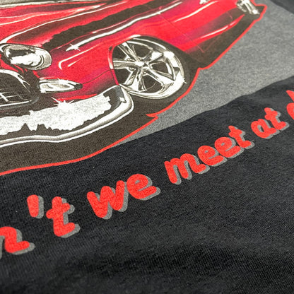 【中古品】【メンズ】 GILDAN ギルダン MELS DRIVE-IN TEE メルズ ドライブ イン Tシャツ 半袖 トップス 145-260731-sa-07-tei サイズ：L カラー：ブラック 万代Net店