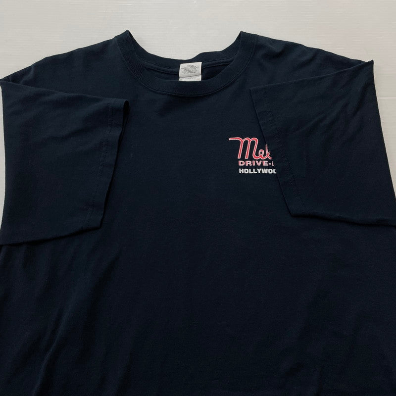 【中古品】【メンズ】 GILDAN ギルダン MELS DRIVE-IN TEE メルズ ドライブ イン Tシャツ 半袖 トップス 145-260731-sa-07-tei サイズ：L カラー：ブラック 万代Net店