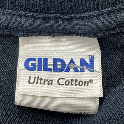 【中古品】【メンズ】 GILDAN ギルダン MELS DRIVE-IN TEE メルズ ドライブ イン Tシャツ 半袖 トップス 145-260731-sa-07-tei サイズ：L カラー：ブラック 万代Net店
