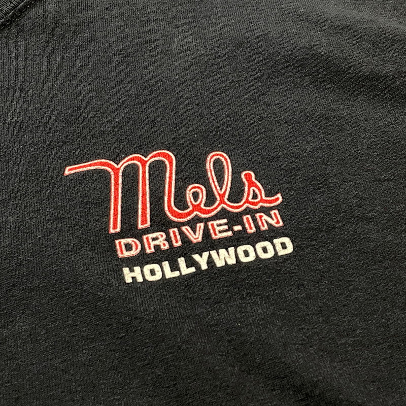 【中古品】【メンズ】 GILDAN ギルダン MELS DRIVE-IN TEE メルズ ドライブ イン Tシャツ 半袖 トップス 145-260731-sa-07-tei サイズ：L カラー：ブラック 万代Net店