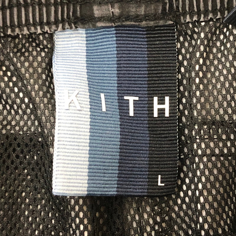【中古品】【メンズ】 KITH キス WASHED ACTIVE SHORT ウォッシュド アクティブ ショートパンツ ボトムス ハーフパンツ ショーツ 153-250818-KS-33-tei サイズ：L カラー：グレー 万代Net店