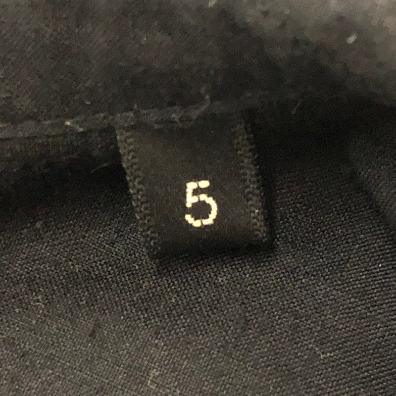 【中古品】【メンズ】 COMOLI コモリ 24SS KHADI COTTON KOMORI SHIRT Z01-02011 カディ コットン コモリ シャツ 長袖 トップス 140-250818-KS-13-tei サイズ：5 カラー：ブラック 万代Net店