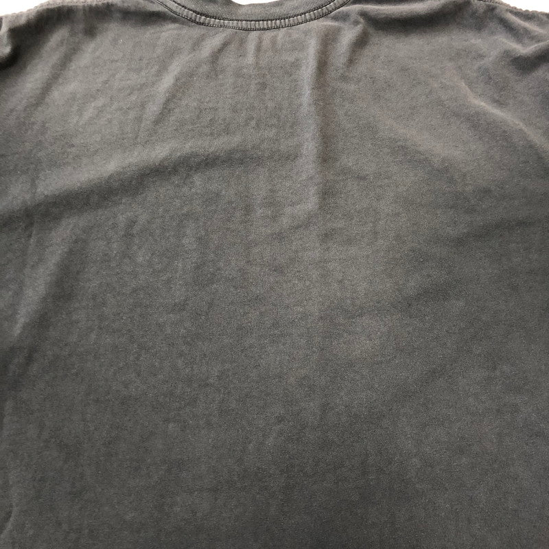 【中古品】【メンズ】 TRAVIS SCOTT CACTUS JACK トラビス・スコット カクタスジャック × FCB FCバルセロナ 別注 コラボ CJ X FCB WASHED SPRAY LOGO TEE ウォッシュド スプレー ロゴ Tシャツ トップス 142-250818-KS-10-tei サイズ：XL カラー：ブラック 万代Net店