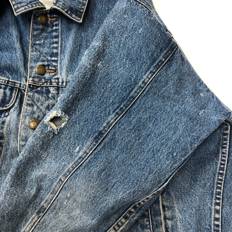 【現状渡し品】【メンズ】 Wrangler ラングラー 90's RUGGED WEAR DENIM JACKET 90年代 ラギッド ウェア デニムジャケット ライトアウター 145-250818-KS-25-tei サイズ：表記無し カラー：インディゴ 万代Net店