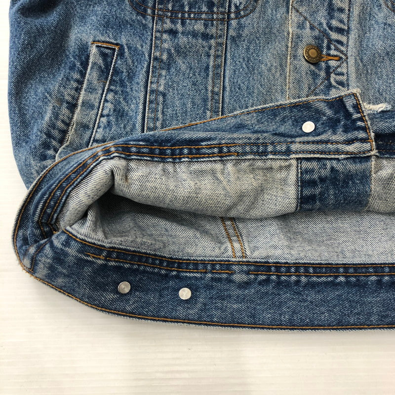 【現状渡し品】【メンズ】 Wrangler ラングラー 90's RUGGED WEAR DENIM JACKET 90年代 ラギッド ウェア デニムジャケット ライトアウター 145-250818-KS-25-tei サイズ：表記無し カラー：インディゴ 万代Net店