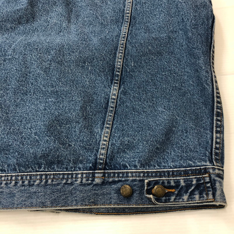 【現状渡し品】【メンズ】 Wrangler ラングラー 90's RUGGED WEAR DENIM JACKET 90年代 ラギッド ウェア デニムジャケット ライトアウター 145-250818-KS-25-tei サイズ：表記無し カラー：インディゴ 万代Net店