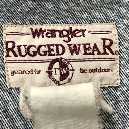 【現状渡し品】【メンズ】 Wrangler ラングラー 90's RUGGED WEAR DENIM JACKET 90年代 ラギッド ウェア デニムジャケット ライトアウター 145-250818-KS-25-tei サイズ：表記無し カラー：インディゴ 万代Net店