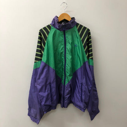 【中古品】【メンズ】 PUMA プーマ 80's ZIP UP POLYAMID JACKET VINTAGE 80年代 ジップアップ ポリアミド ジャケット ライトアウター ヴィンテージ 148-250829-KS-22-tei サイズ：9 カラー：マルチカラー 万代Net店