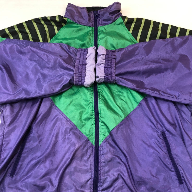 【中古品】【メンズ】 PUMA プーマ 80's ZIP UP POLYAMID JACKET VINTAGE 80年代 ジップアップ ポリアミド ジャケット ライトアウター ヴィンテージ 148-250829-KS-22-tei サイズ：9 カラー：マルチカラー 万代Net店