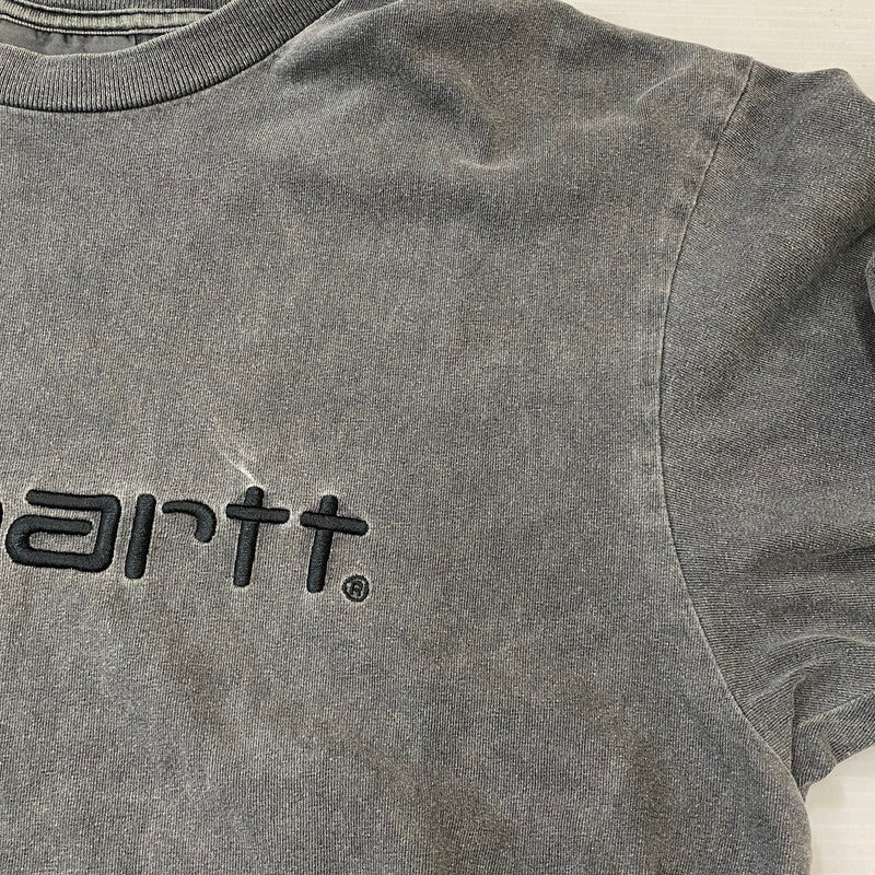 【中古品】【メンズ】 CARHARTT WIP カーハート ワークインプログレス S/S DUSTER T-SHIRT ショートスリーブ ダスター Tシャツ トップス 半袖 145-250817-ts-20-tei サイズ：S カラー：グレー 万代Net店