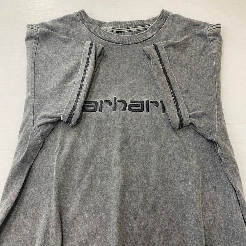 【中古品】【メンズ】 CARHARTT WIP カーハート ワークインプログレス S/S DUSTER T-SHIRT ショートスリーブ ダスター Tシャツ トップス 半袖 145-250817-ts-20-tei サイズ：S カラー：グレー 万代Net店