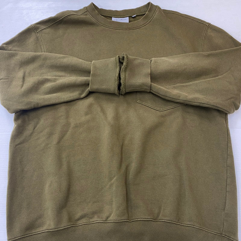【中古品】【メンズ】 CARHARTT WIP カーハート ワークインプログレス POCKET SWEATSHIRT ポケットスウェット シャツ トップス トレーナー 145-250817-ts-21-tei サイズ：M カラー：カーキ 万代Net店