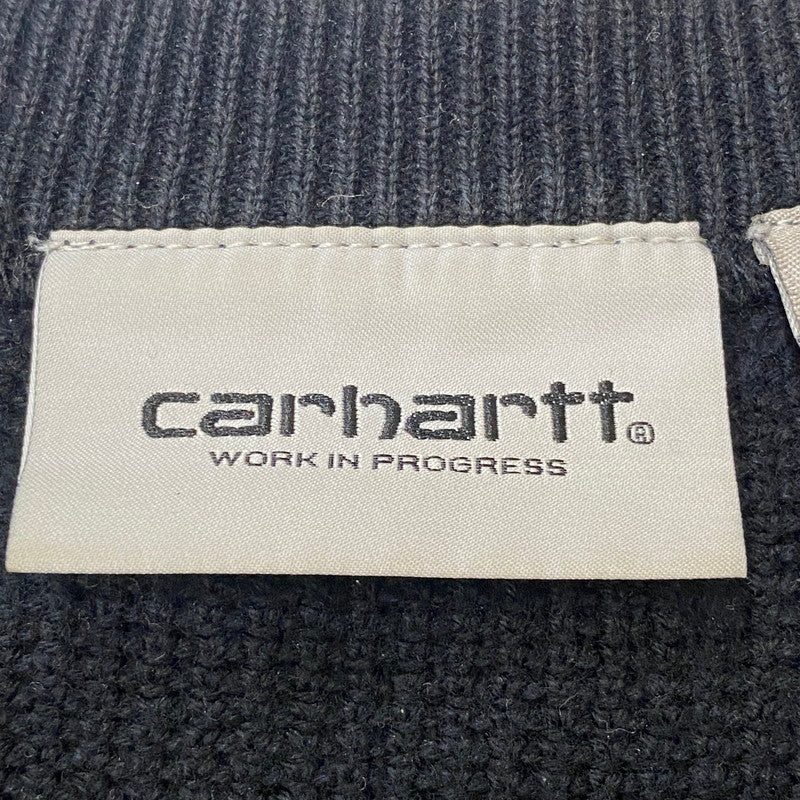 【中古品】【メンズ】 CARHARTT WIP カーハート ワークインプログレス CHASE SWEATER L/S チェイスセーター トップス ロングスリーブ トップス 長袖 145-250817-ts-22-fuz サイズ：S カラー：ブラック 万代Net店
