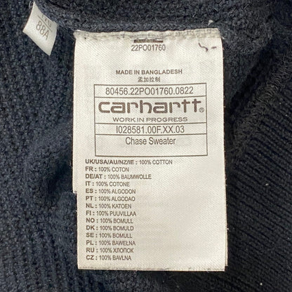 【中古品】【メンズ】 CARHARTT WIP カーハート ワークインプログレス CHASE SWEATER L/S チェイスセーター トップス ロングスリーブ トップス 長袖 145-250817-ts-22-fuz サイズ：S カラー：ブラック 万代Net店