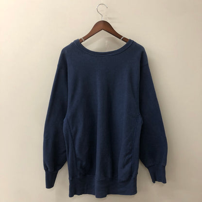 【中古品】【メンズ】 Champion チャンピオン 90’s REVERSE WEAVE CREWNECK SWEAT SHIRT 90年代 リバースウィーブ クルーネック スウェットシャツ トレーナー 刺繍タグ 145-250825-KS-25-tei サイズ：XL カラー：ネイビー 万代Net店
