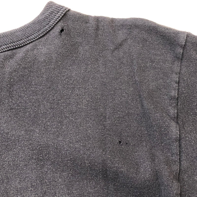 【現状渡し品】【メンズ】 Champion チャンピオン 80's OAKLAND RAIDERS S/S TEE VINTAGE 80年代 オークランド ライダース ショートスリーブ Tシャツ 半袖 トップス トリコタグ ヴィンテージ 145-250823-yo-16-tei サイズ：M カラー：ブラック 万代Net店