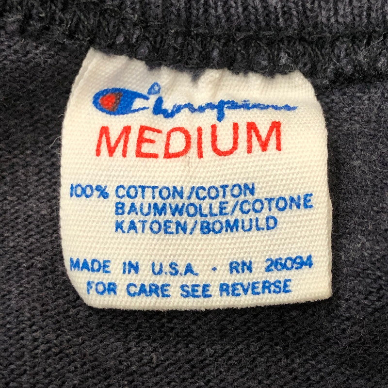 【現状渡し品】【メンズ】 Champion チャンピオン 80's OAKLAND RAIDERS S/S TEE VINTAGE 80年代 オークランド ライダース ショートスリーブ Tシャツ 半袖 トップス トリコタグ ヴィンテージ 145-250823-yo-16-tei サイズ：M カラー：ブラック 万代Net店