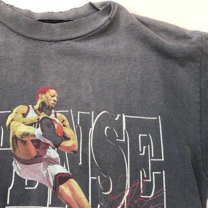 【現状渡し品】【メンズ】 UNKOWN 90's DENNIS RODMAN PRINT TEE 90年代 デニス ロッドマン プリント Tシャツ 半袖 トップス 145-250823-yo-17-tei サイズ：表記無し カラー：ブラック 万代Net店