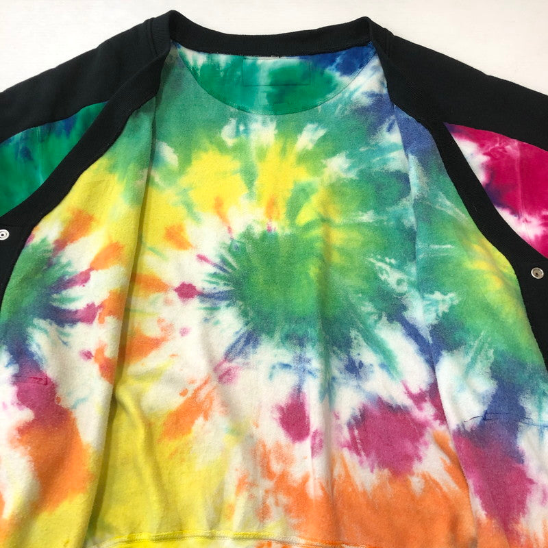 【中古品】【メンズ】 COTE MER コートメール REMAKE TIE‐DYE CARDIGAN リメイク タイダイ カーディガン トップス 141-250824-ts-01-tei サイズ：フリー カラー：マルチ 万代Net店